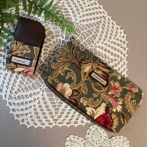 Longaberger Homestead Bags Set Floral Design